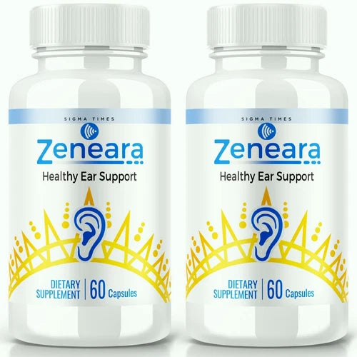 (2 Pack) Zeneara Healthy Ear Pills for Enhanced Hearing & Reduced Inflammation