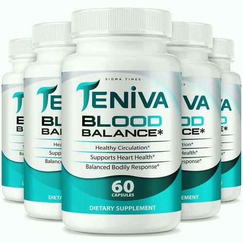 (5 Pack) Teniva Blood Balance – Premium Teniva Blood Balance Supplement