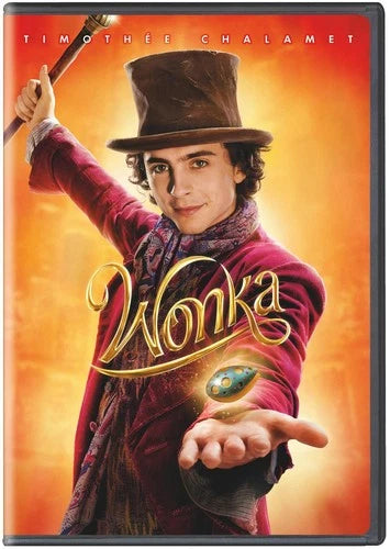 Wonka DVD Timothée Chalamet