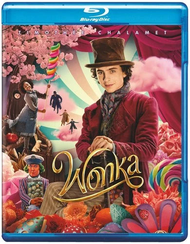 Wonka Blu-ray Timothée Chalamet