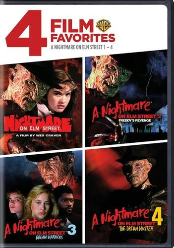 A Nightmare On Elm Street 1-4 DVD