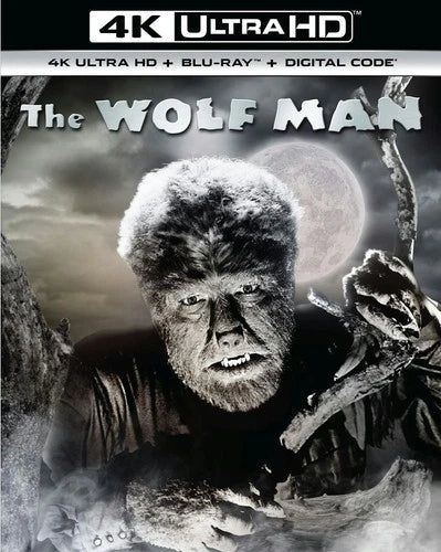 The Wolf Man 4K UHD Blu-ray Lon Chaney Jr. NEW