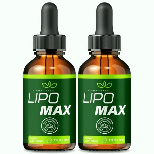 (2 Pack) Lipo Max - Advanced LipoMax Fat-Burning Support for Weight Loss