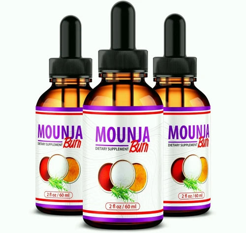 (3 Pack) Mounja Burn Weight Loss Drops, MounjaBurn Fat Burning Liquid