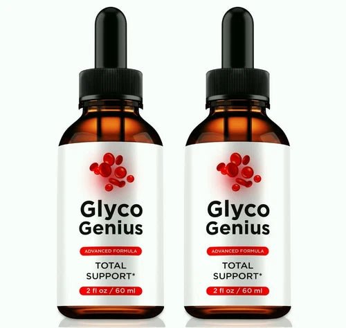 (2 Pack) Glyco Genius Drops Support Blood Health and Overall Wellness - Wholesale Rabbits