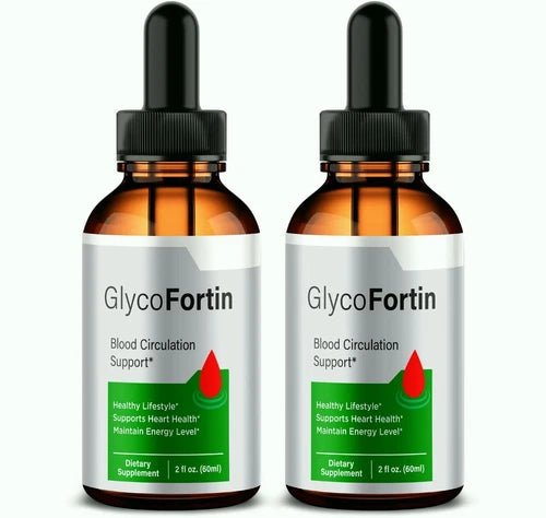 (2 Pack) GlycoFortin, Glyco Fortin Drops for Blood Sugar & Pressure Support - Wholesale Rabbits