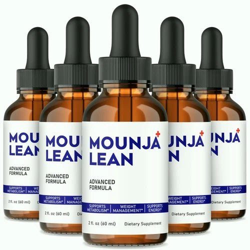 (5 Pack) Mounja Lean Weight Loss Drops, MounjaLean Fat Burning Formula - Wholesale Rabbits