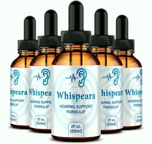 (5 Pack) Whispeara Hearing Support Drops to Protect Neural Pathways - Wholesale Rabbits