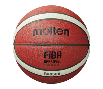 Molten BG Series Composite Basketball, FIBA Approved - BG4500, Size 7, 2- Tone (B7G4500)