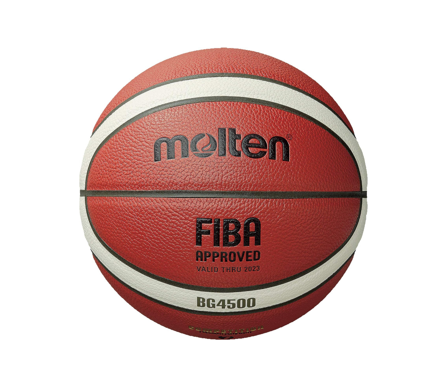 Molten BG Series Composite Basketball, FIBA Approved - BG4500, Size 7, 2- Tone (B7G4500)