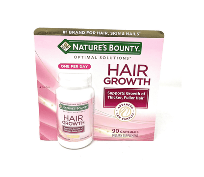 Nature's Bounty Hair Growth Supplement, 1 Per Day, Clinically Shown to Support Thicker, Fuller Hair, with Biotin, Silicon & Arginine, 90 Capsules - Wholesale Rabbits