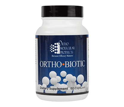 Ortho Molecular Product Ortho Biotic - 60 Capsules - Wholesale Rabbits