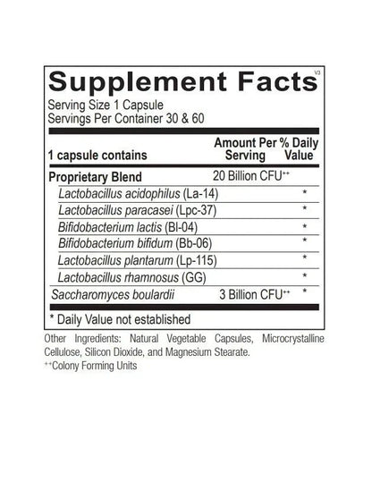 Ortho Molecular Product Ortho Biotic - 60 Capsules