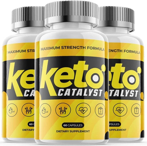 Keto Catalyst Pills - Keto Catalyst Supplement For Weight Loss ORIGINAL - 3 Pack