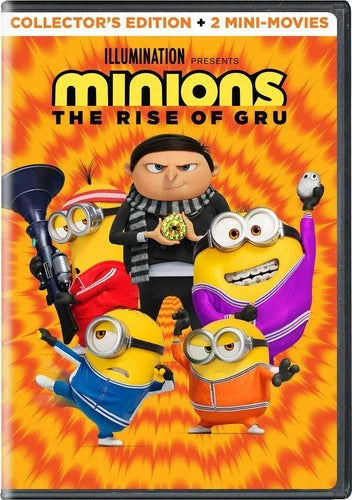 Minions The Rise of Gru DVD Steve Carell