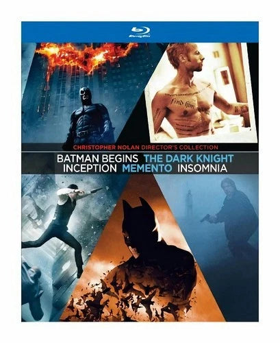 Christopher Nolan Director's Collection (Memento / Insomnia / Batman Begins