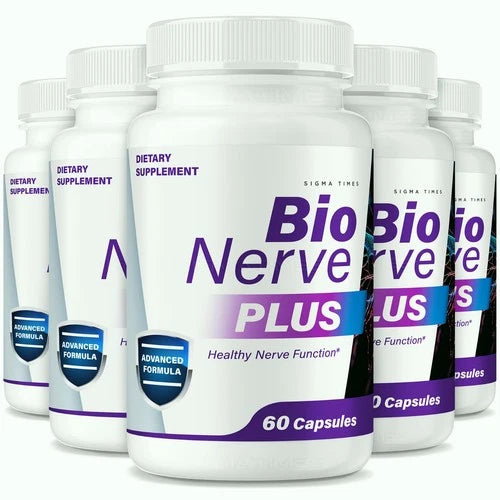 (5 Pack) Bio Nerve Plus, Premium BioNerve + Nerve Support Formula