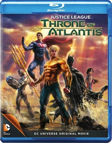 Justice League Throne of Atlantis Blu-ray