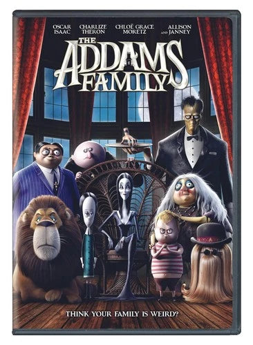 The Addams Family DVD Charlize Theron