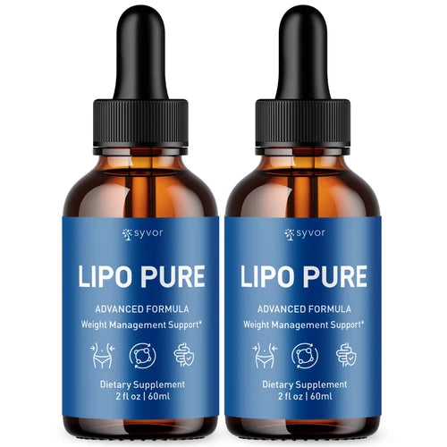 Lipo Pure Drops Advanced Formula Health & Fitness Support Supplement 60 Servings