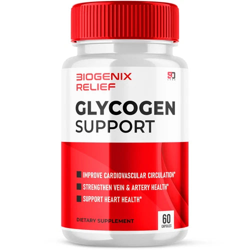 Biogenix Relief Pills for Glycogen Support and Metabolism 60 Capsules