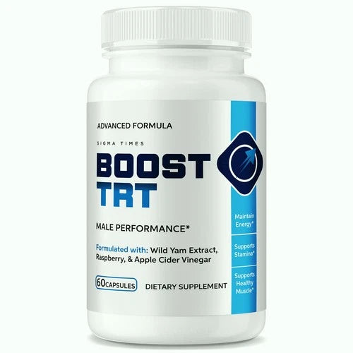 Boost TRT Pills for Men, BoostTRT Advanced Male Health Support 60ct