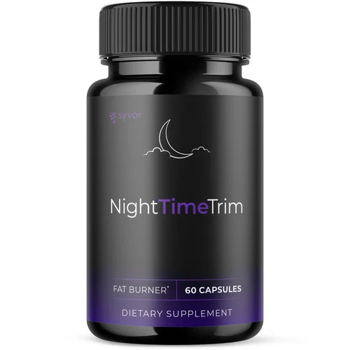 (1 Pack) Night Time Trim Advanced Formula Energy & Fitness Vitamin 60 Capsules