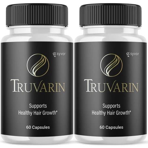 (2 Pack) Truvarin Pills Advanced Support for Healthy Hair Growth 120 Capsules