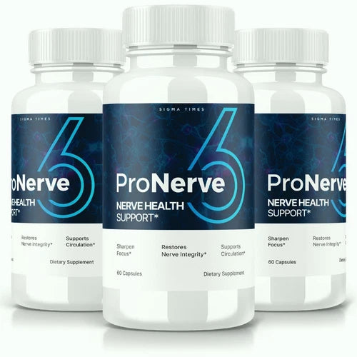 (3 Pack) ProNerve 6 Nerve Health Supplement to Support Nerve Functions