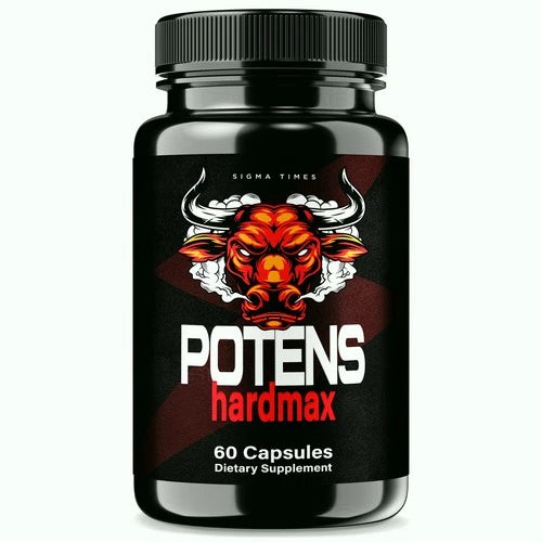 Potens HardMax for Men, Advanced Formula for Everyday Male Performance 60ct