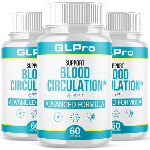 (3 Pack) GLPro Blood Pills Advanced Support Glycogen Max Supplement 180 Capsules