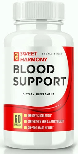 Sweet Harmony Blood Support Supplement For Healthy Blood Sugar Levels 60ct