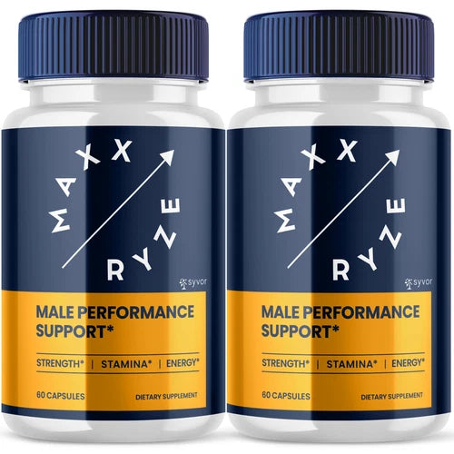 Maxx Ryze Pills for Men Maxxryze Advanced Male Support Supplement 120 Capsules