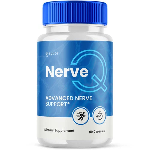 (1 Pack) Nerve Q Advanced Nerve Support Max Formula Nerve Q Vitamin 60 Capsules