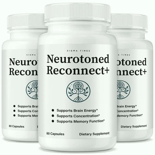 (3 Pack) Neurotoned Reconnect Plus - Neurotoned Reconnect + Memory Support