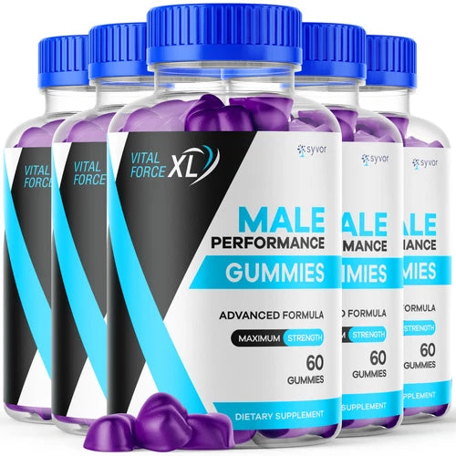Vital Force XL Gummies For Men, Advanced Performance Supplement 300 Gummies