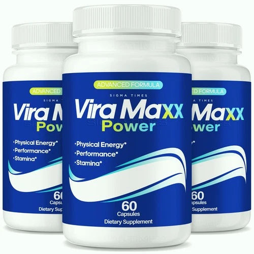 (3 Pack) Vira Maxx Power, ViraMaxx for Men to Support Overall Male Health