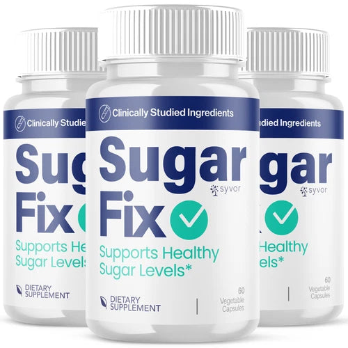 (3 Pack) Sugar Fix Blood Balance Advanced Support Glycogen Vitamin 180 Capsules