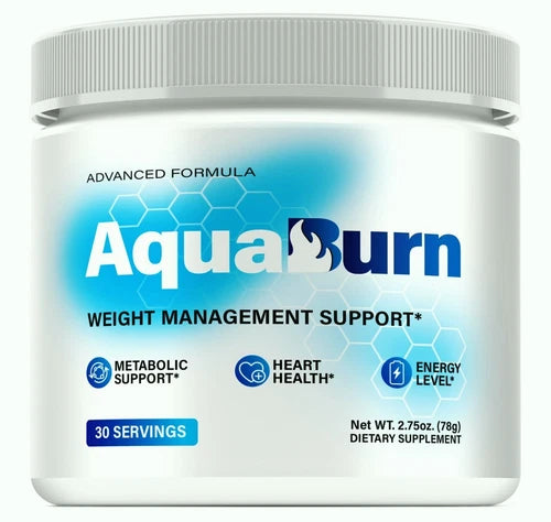 (1 Pack) AquaBurn Advanced Weight Loss Powder for Energy & Fat Burning
