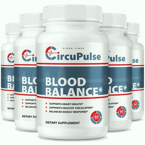 (5 Pack) CircuPulse Blood Support, Premium Circu Pulse for Healthy Circulation