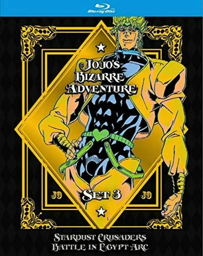 JoJo's Bizarre Adventure Set 3 Stardust Crusaders Battle In Egypt Blu-ray