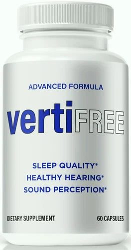 Vertifree Healthy Ear Pills for Enhanced Hearing & Reduced Inflammation 60ct