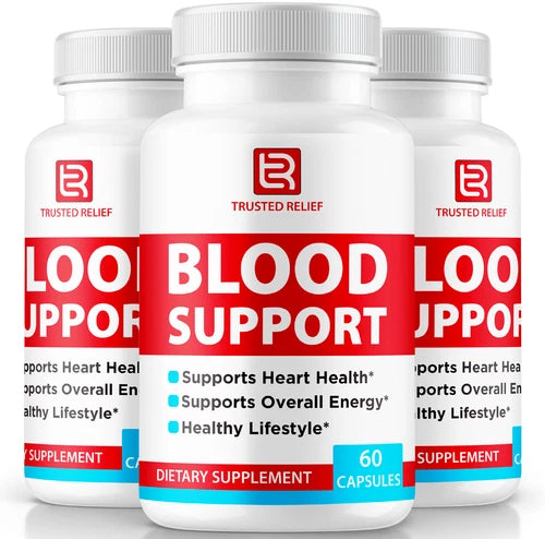 (3 Pack) Trusted Blood Support Pills for Managing Sugar & Pressure Levels