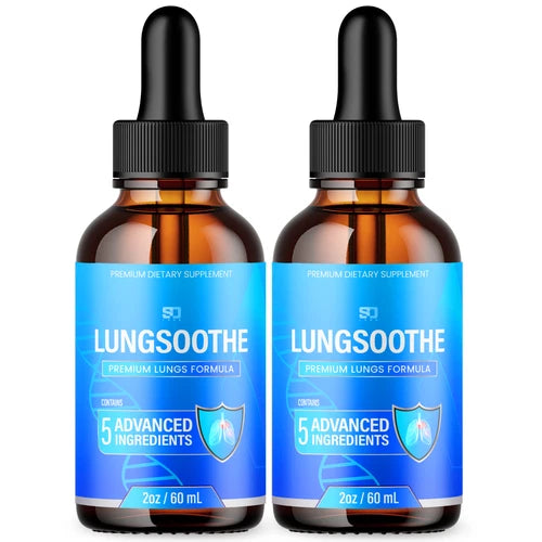 LungSoothe Premium Blood Drops Advanced Formula Supports Blood Health (2 Pack)