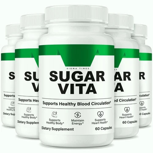 (5 Pack) Sugar Vita Capsules – SugarVita Blood and Circulation Health Support