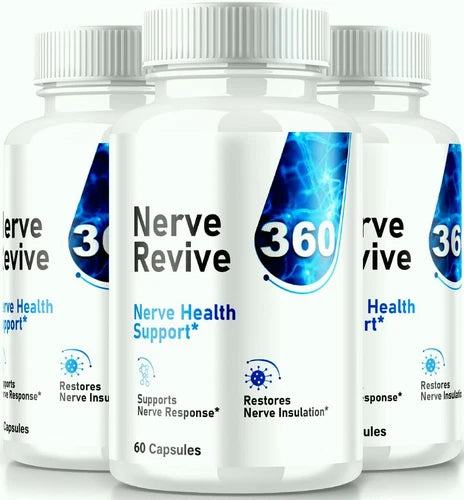 (3 Pack) Nerve Revive 360 Advanced Nerve Health Pills for Cognitive Functions