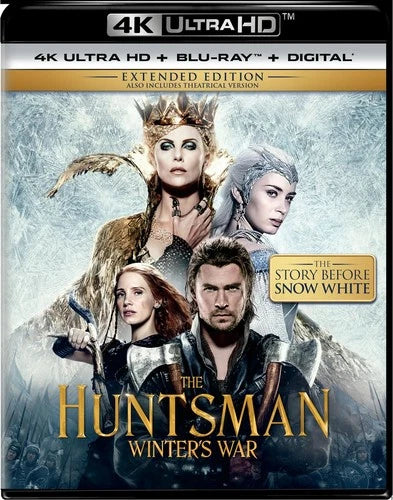 The Huntsman - Winter's War 4K UHD Blu-ray Chris Hemsworth NEW