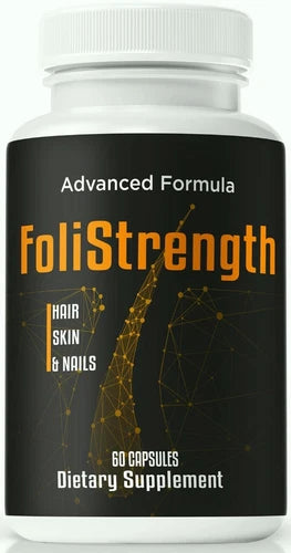 FoliStrength Hair Growth Pills, Foli Strength for Hair, Skin, & Nails 60ct