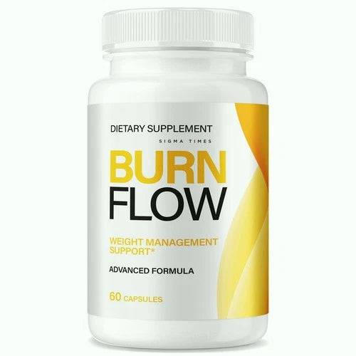 BurnFlow Capsules for Weight loss, Burn Flow Pills Fat-Burner Formula 60 ct