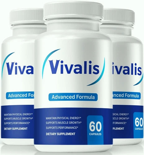 (3 Pack) Vivalis for Men ed, Male Health Pills to Boost Energy & Vitality